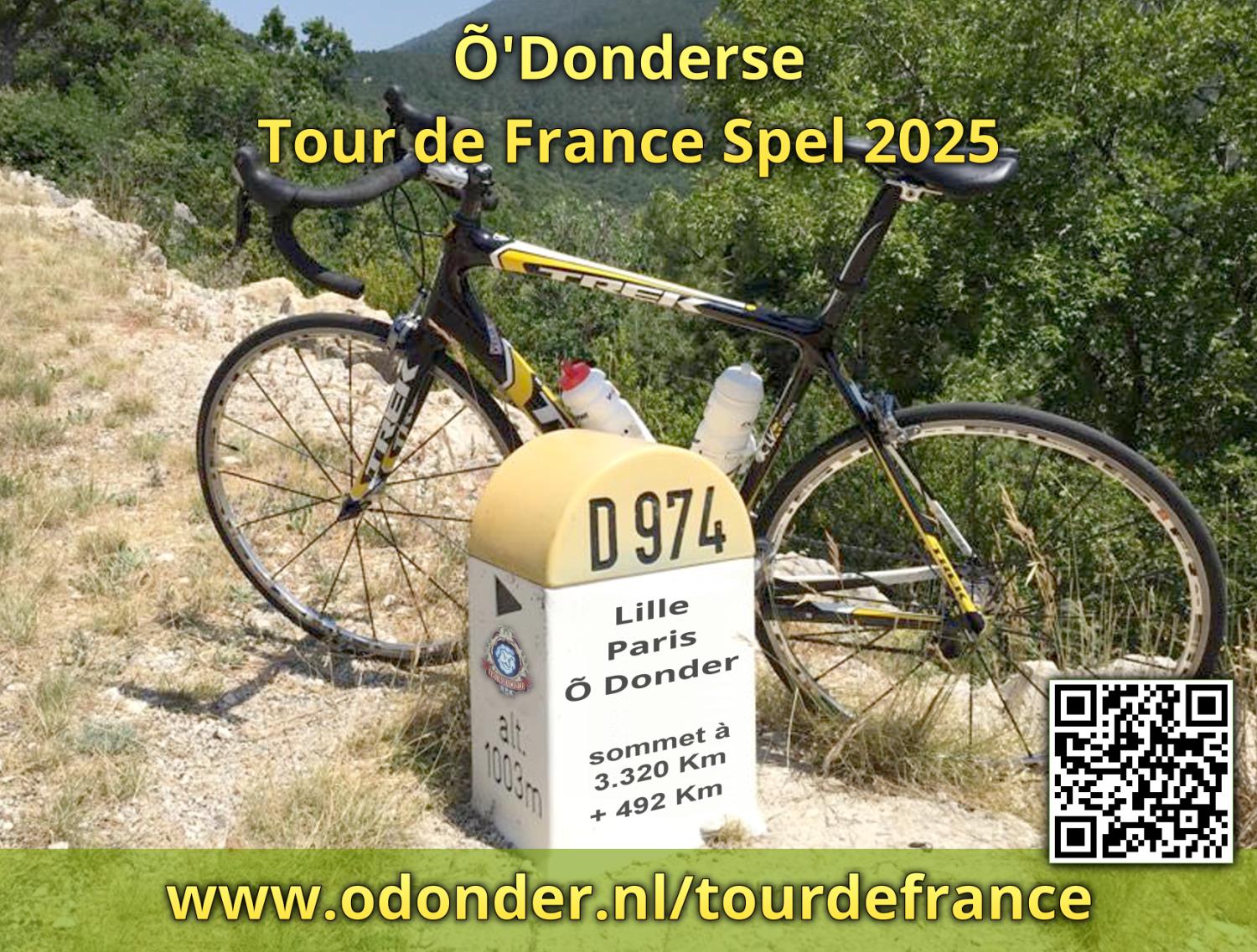 Het Õ Donderse Tourspel 2025 Komt eraan!
